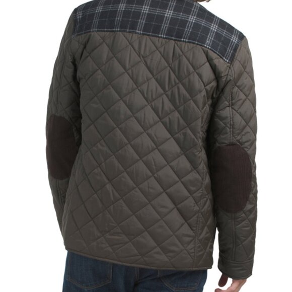 COLE HAAN SIGNATURE Mixed Media Essential Quilted Jacket - Picture 5 of 5